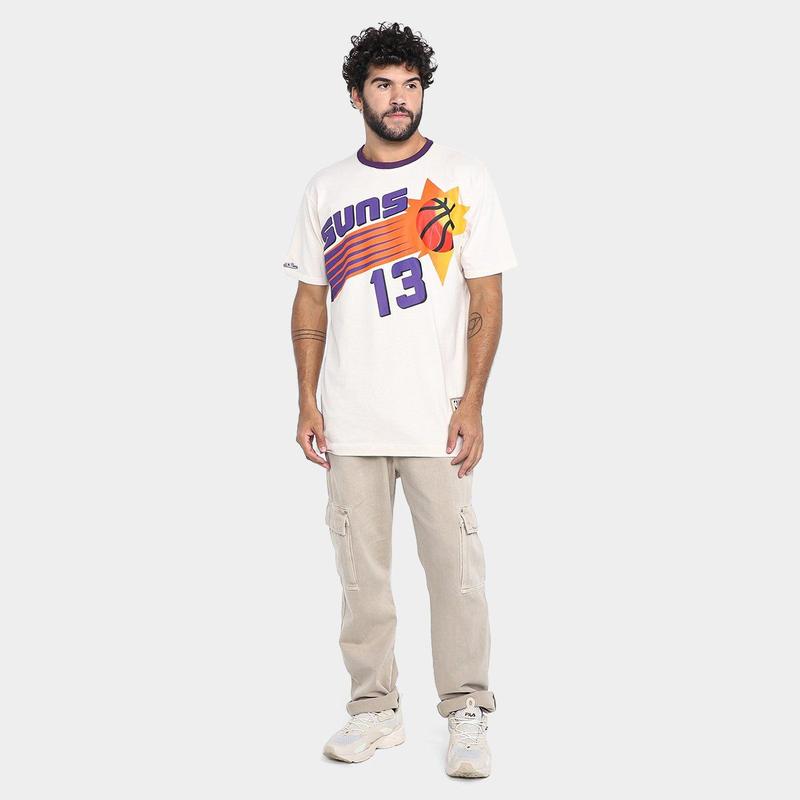 Camiseta Phoenix Suns Mitchell & Ness Nash Masculina - Camisa e